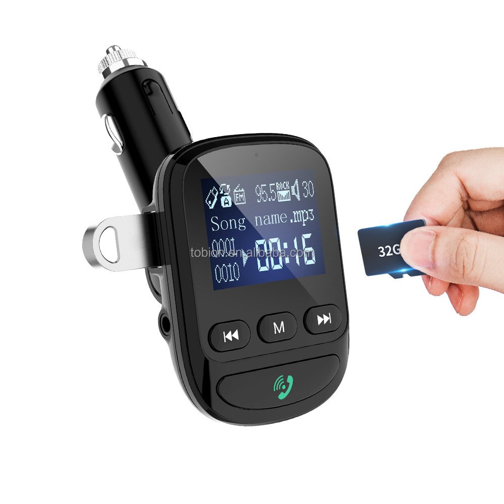 Car Stereo Fm Transmitter Car Mp3 Player with BT5.0 Charger Music Wireless Receiver Radio Adapter